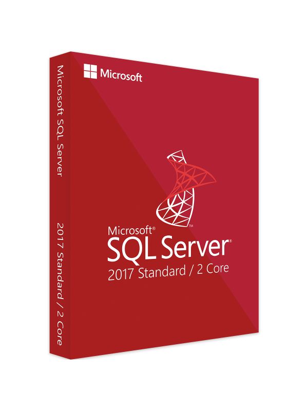 Microsoft Sql Server Standard 2017 2x2 Core Volume License