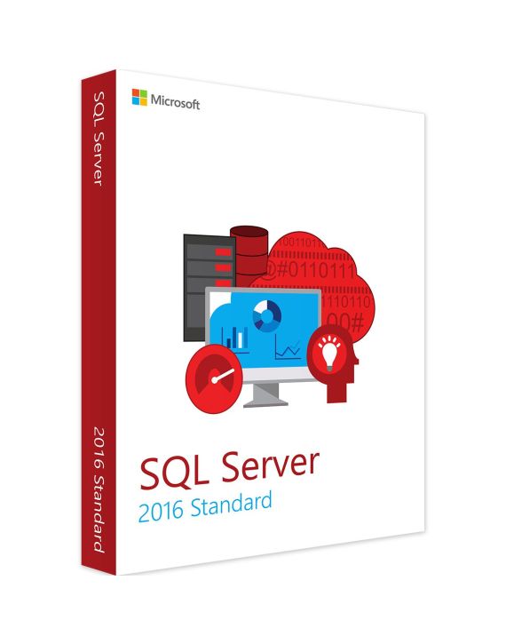 Microsoft Sql Server 2016 Standard 2x2 Core Volume License